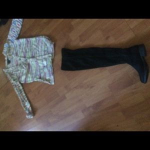 Thigh high boot! Really cute if I was taller😔👢