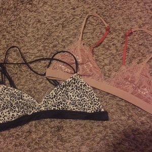 2 very cute bras