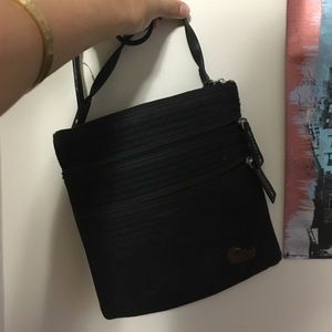 Dooney & Bourke Black Nylon Crossbody
