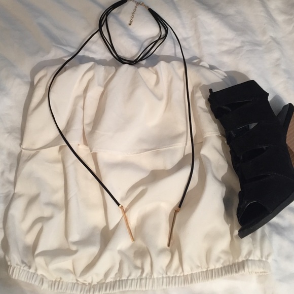 Ruffle tube top