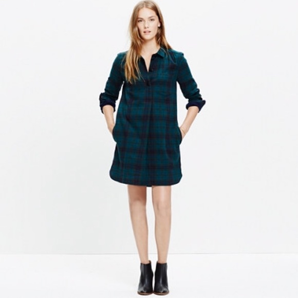 Madewell Plaid Dress
