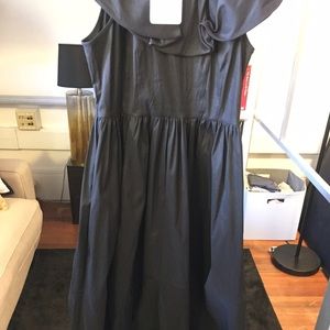 Black Tafetta Gown/Dress