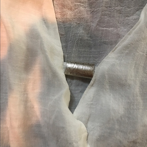 NWOT White Wrap Tank - Picture 3 of 4