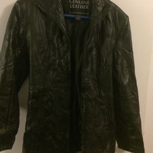 Leather jacket