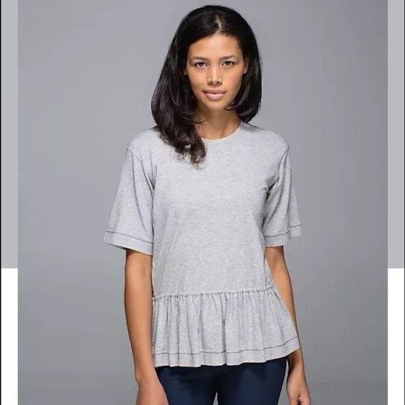 lululemon athletica Tops - Lululemon Flouncey Tee NWOT