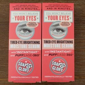 2x Soap & Glory Eye Brightening Moisture Serum
