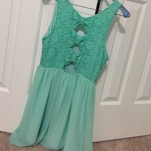 mint dress