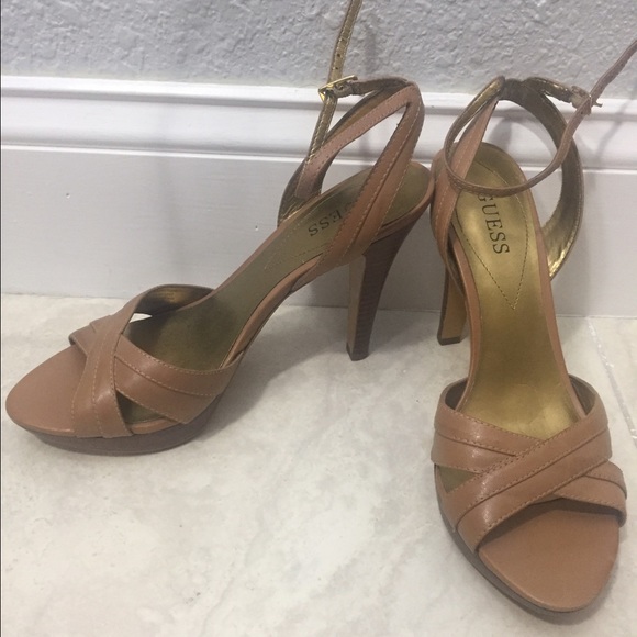 Brown GUESS heels