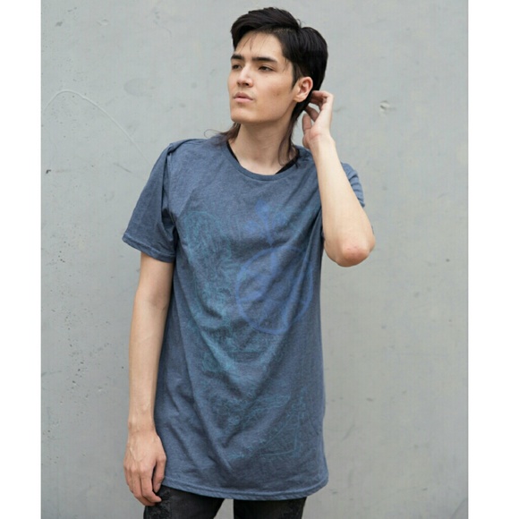 Apt. 9 Shirts - NEW Blue Graphic Tee Men's Unisex Wheel Medium M Apt. 9 Shirts - NEW Blue Graphic Tee Men's Unisex Wheel Medium M