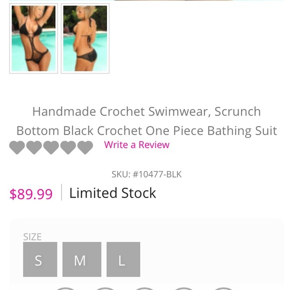 🌴Crochet Monokini🌴 - Picture 3 of 4