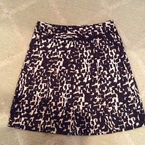 Ann Taylor printed skirt