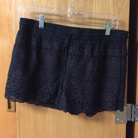 Black shorts