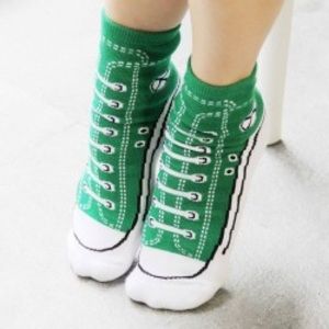 B&EGG socks like shoes crew socks