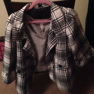Blazer with top in it