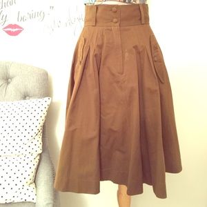 French Connection Skirts - Brown French Connection military skirt French Connection Skirts - Brown French Connection military skirt