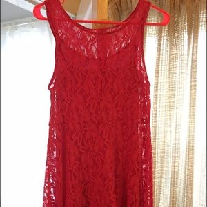 Free People Pink Dress with Slip