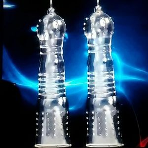 Reusable G-stimulus dotted ribbed condom