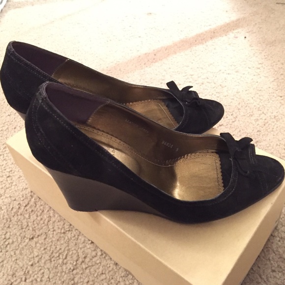J. Crew Shoes - Open toe suede Jcrew wedges J. Crew Shoes - Open toe suede Jcrew wedges