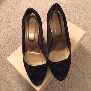 J. Crew Shoes - Open toe suede Jcrew wedges J. Crew Shoes - Open toe suede Jcrew wedges