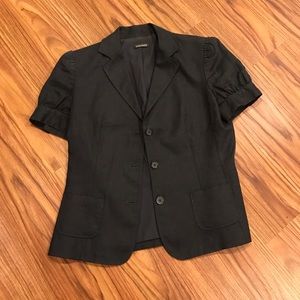 Tahari linen blazer