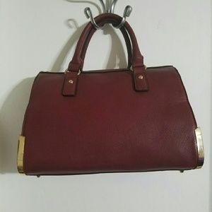 Burgundy Purse, big and roomy