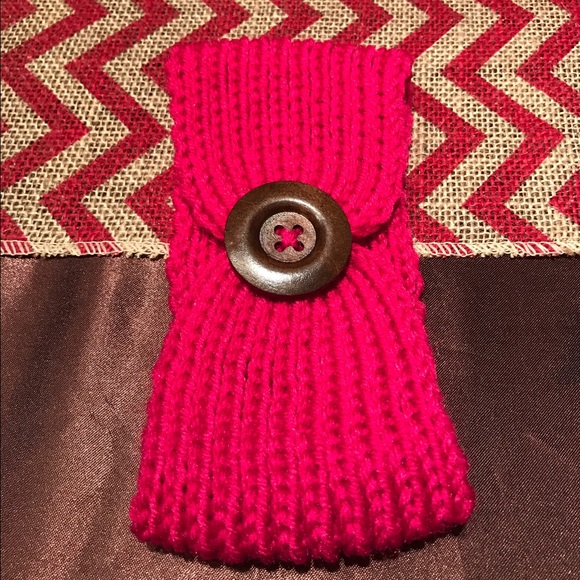 Pink crochet headband - Picture 1 of 1
