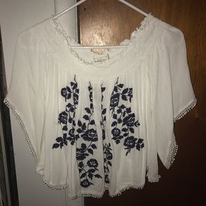 Abercrombie Off The Shoulder Top