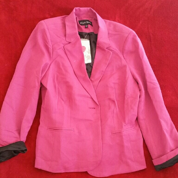 Black Rainn Blazer Coat