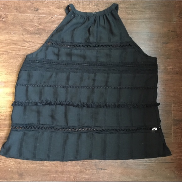 LOFT Textured Halter Tank Top - Picture 2 of 4