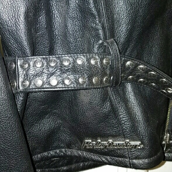 **Sold** - Harley Davidson Leathet Jacket - Picture 4 of 4