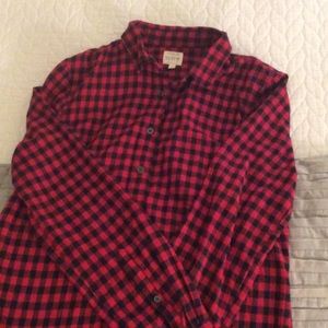 Jcrew plaid shirt