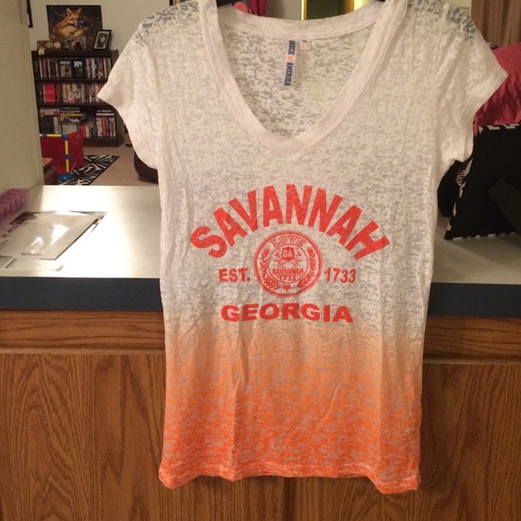 Tops - New Savanna Georgia burnout tee