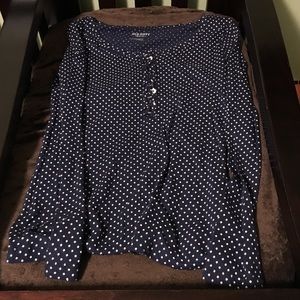 Old navy long sleeve ruffle tee