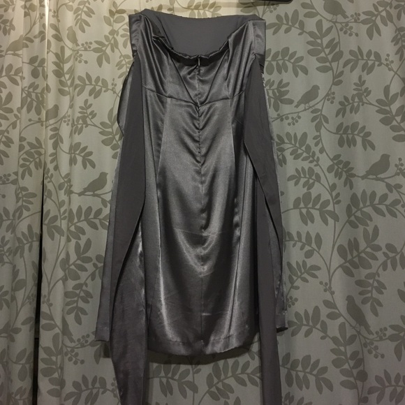 Silver party dress - Picture 2 of 3