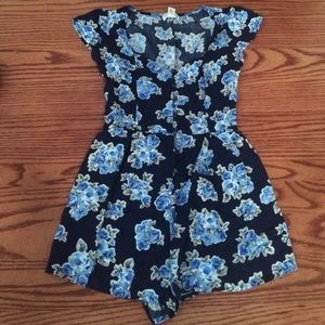 Forever 21 Floral Romper