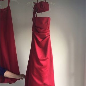 David's Bridal Formal Gown