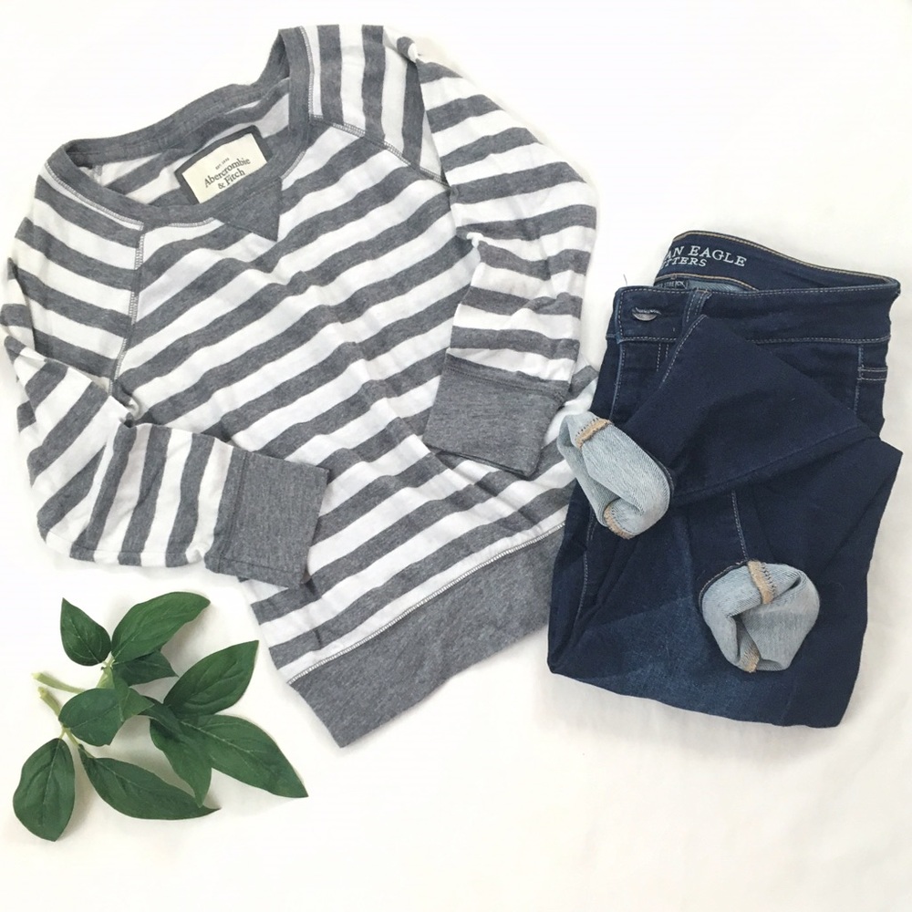 Abercrombie & fitch 3/4 sleeve