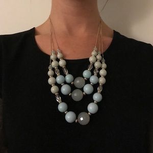 The Limited Triple Layer Chunky Necklace - Gold