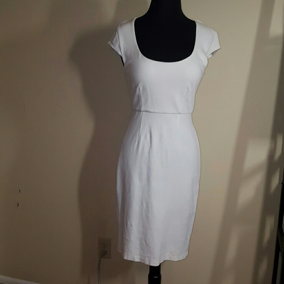 Victoria Secret White Pencil Dress Midi