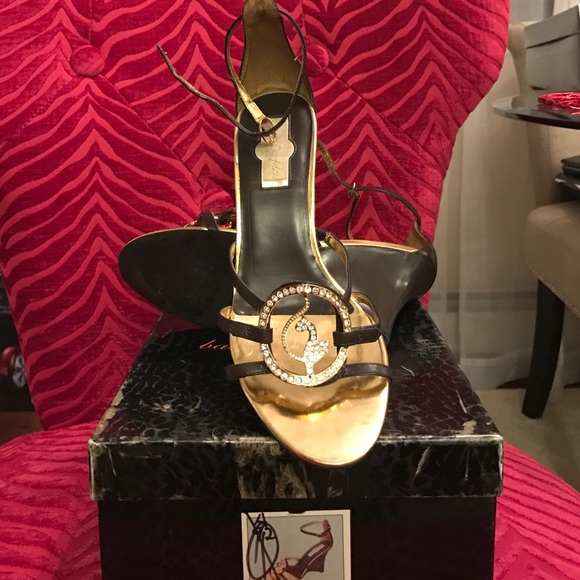Baby Phat gently worn (twice) 3 inch  wedge shoe