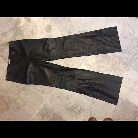 Bcbgmaxazria leather pants