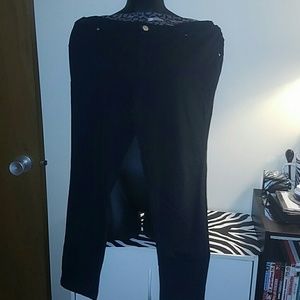 Black jeggings