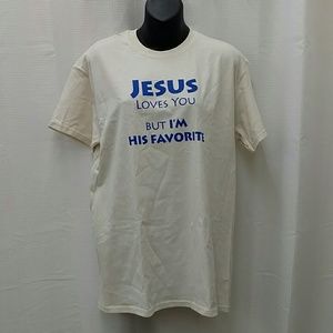 Delta Gildan Ultra Cotton T Shirt Jesus Loves you