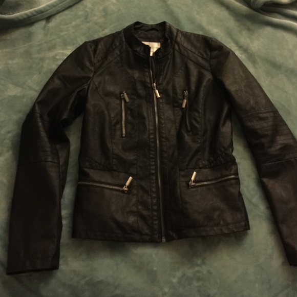 (Fake) leather jacket