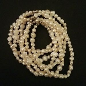 Stackable Freshwater Pearl Bracelet