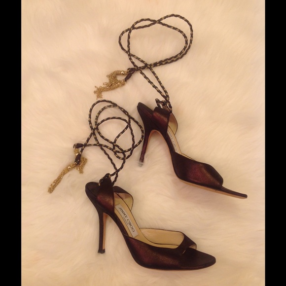 Jimmy Choo Ankle Tie Heels