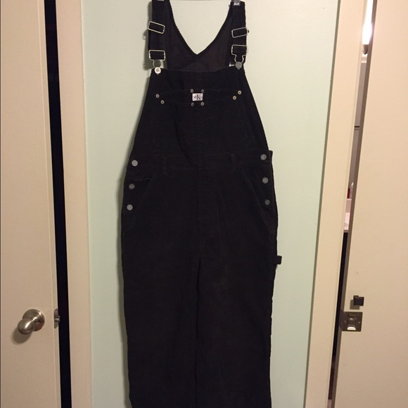 Vintage Black Calvin Klein jeans Overalls