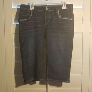 Levi Dark Wash Skimmer Short