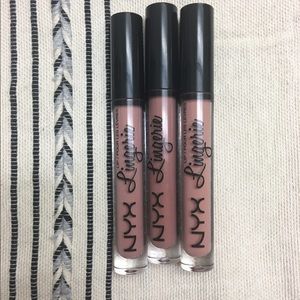 NYX Lip Lingerie bundle!!!