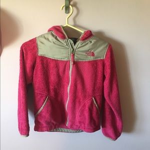 Used girls pink northface